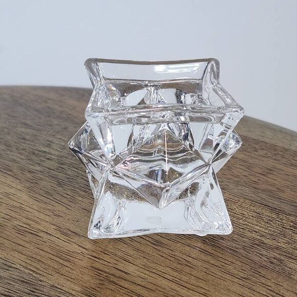 Crystal Star Candle Holders Set of 6 Stackable Candle Holders for Taper Candles - Picture 2 of 8